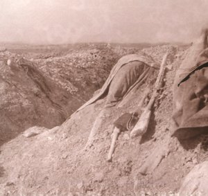 Tysk kropp, Somme, Nord-Frankrike, c1914-c1918 av Unbekannt