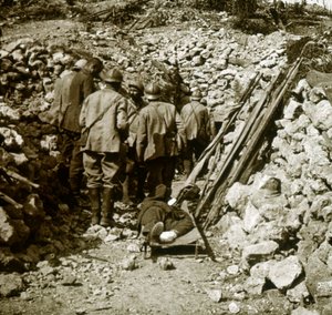 Tyske sårede, c1914-c1918 av Unbekannt