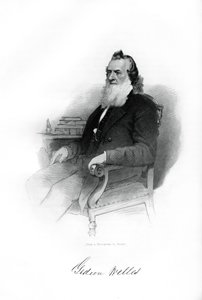 Gideon Welles, USAs marinesekretær fra 1861 til 1869, 1862-1867 av Unbekannt
