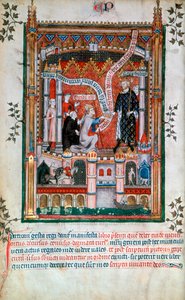Gilles de Pontoise, abbed av St Denis, 1317 av Unbekannt