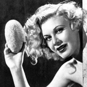 Ginger Rogers , amerikansk skuespillerinne, 1934-1935 av Unbekannt