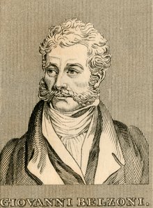 Giovanni Belzoni, 1778-1823, 1830. av Unbekannt