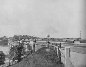 Girard Avenue Bridge, Philadelphia, c1897. av Unbekannt