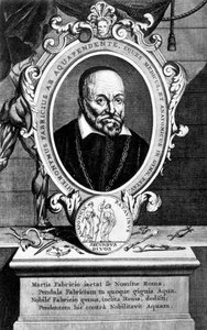 Girolamo Fabrici , italiensk anatom og kirurg, 1600-tallet av Unbekannt