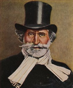 Giuseppe Verdi 1813-1901. - Maleri av Michel, 1934. av Unbekannt