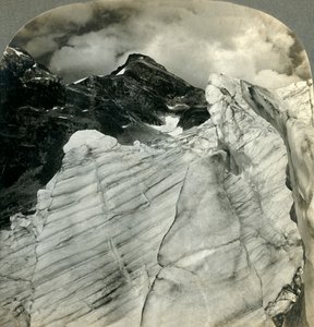 Glacial View in the Canadian Rockies..., B.C., Canada, 1903. av Unbekannt