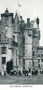 Glamis slott, c1937 1937 av Unbekannt
