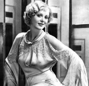 Gloria Stuart , amerikansk scene-, TV- og filmskuespillerinne, 1934-1935 av Unbekannt
