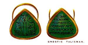 Gnostisk talisman, 1923 av Unbekannt