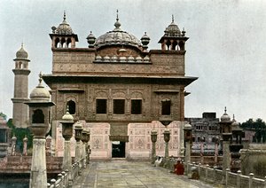 Golden Temple, Amritsar, Punjab, India, c1890 av Unbekannt