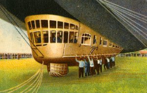 Gondol av en zeppelin, 1932. av Unbekannt