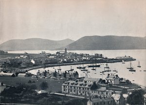 Gourock - The Town and the Harbour, 1895 av Unbekannt