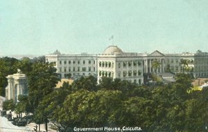 Government House, Calcutta, 1900-tallet. av Unbekannt