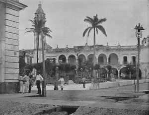 Governors Palace, Vera Cruz, Mexico, c1897. av Unbekannt