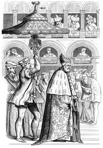 Stor prosesjon av Doge, Venezia, Italia, 1500-tallet 1849 av Unbekannt