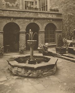 Graveyard of St. Ethelburga, Bishopgate, A Resting Place for the Living, c1935. av Unbekannt