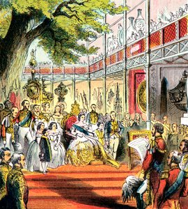 Stor utstilling fra 1851, c1850-årene av Unbekannt