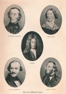 Store musikere - Plate V., 1895 av Unbekannt