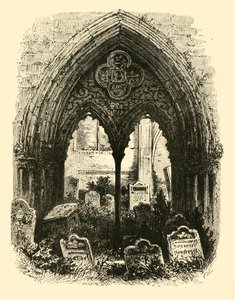 Great Portal, Crowland Abbey, 1890. av Unbekannt