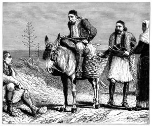 Greske bønder, ca 1890 av Unbekannt