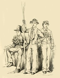 Gruppe den fjerde juni 1911. av Unbekannt