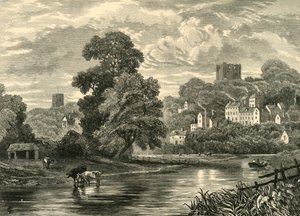 Guildford. Fra elven, 1898. av Unbekannt