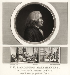 Guillaume-Chretien de Lamoignon de Malesherbes , fransk statsmann, statsminister av Unbekannt