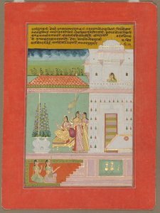 Bruk Ragini, ca. 1750. av Unbekannt
