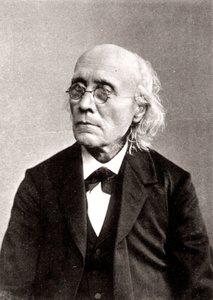 Gustav Theodor Fechner , tysk eksperimentell psykolog, c1883-c1884 av Unbekannt