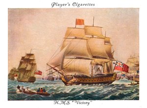 H.M.S.Victory, 1936. av Unbekannt