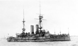 HMS Bulwark, britisk slagskip, c1899-1914 av Unbekannt