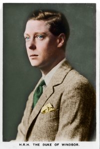 HRH The Duke of Windsor, 1937 av Unbekannt