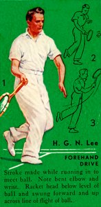 H. G. N. Lee - Forehand Drive, c1935. av Unbekannt