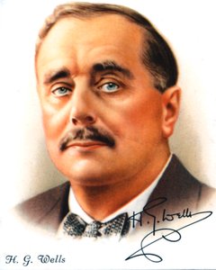 H. G. Wells, engelsk forfatter og populærhistoriker, 1927 av Unbekannt