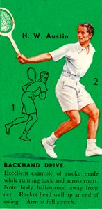 H. W. Austin - Backhand Drive, c1935. av Unbekannt