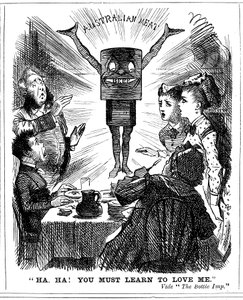 Ha ha! Du må lære å elske meg, 1873 av Unbekannt