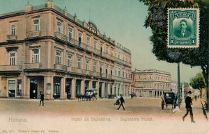 Havanna. England hotell. -England Hotel, Cuba, ca 1910-tallet av Unbekannt