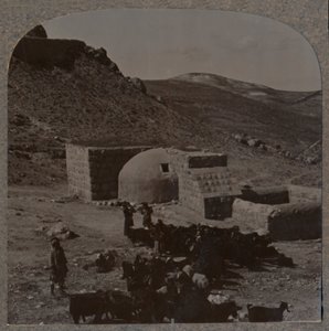 Halvveis vertshus på reisen til Jeriko, c1900 av Unbekannt