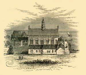 Hall of Winchester House, c1878. av Unbekannt