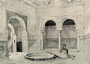 Hall of the Abencerrages, 1800-tallet, 1907. av Unbekannt