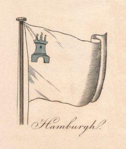 Hamburg, 1838 av Unbekannt