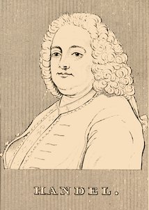 Handel, 1685-1759, 1830. av Unbekannt