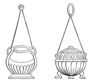 Hengende lamper, 900-tallet, 1870 av Unbekannt