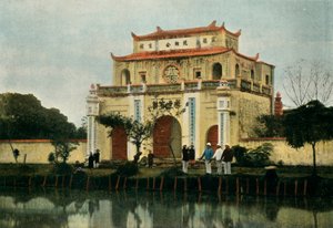 Hanoi. Pagode Du Kinh Luoc, Hanoi. Kinh Luoc Pagoda, 1900. av Unbekannt