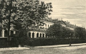 Hannover terrasse, Regents Park, c1876. av Unbekannt