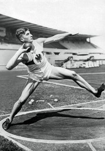 Hans Heinrich Sievert , tysk friidrettsutøver, 1936 av Unbekannt