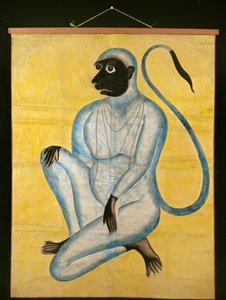 Hanuman, apekuden, c1870 av Unbekannt