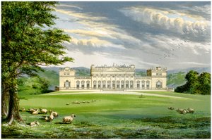 Harewood House, Yorkshire, hjemmet til jarlen av Harewood, c1880 av Unbekannt