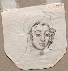 Leder for en ung mann, tidlig på 1800-tallet. av Unbekannt