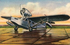 Heinkel He 57 Heron-fly, 1932. av Unbekannt